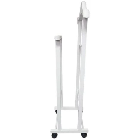 Indossatore Appendiabiti Da Camera In Legno LACCATO BIANCO 5 Indossatore Appendiabiti Da Camera In Legno LACCATO BIANCO - immagine 3