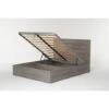 Letto Contenitore Cangu' Hi-Box Matrimoniale 160X190 Rovere Grigio -LettoMania Italia 15740579 1