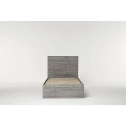 Letto Contenitore Cangu' Hi-Box Singolo 90X190 Rovere Grigio 9 Letto Contenitore Cangu' Hi-Box Singolo 90X190 Rovere Grigio -LettoMania Italia 15740588 3