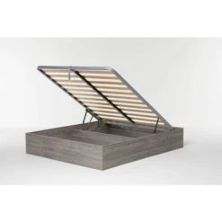 Letto Contenitore Cangu' Bed Box Matrimoniale 160X190 Rovere Grigio