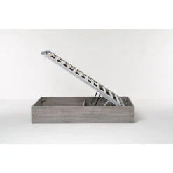 Letto Contenitore Cangu' Bed Box Singolo Grande 120X190 Rovere Grigio -LettoMania Italia 15740594 3