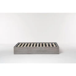 Letto Contenitore Cangu' Bed Box Singolo Grande 120X190 Rovere Grigio -LettoMania Italia 15740594 5