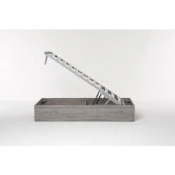 Letto Contenitore Cangu' Bed Box Singolo 90X190 Rovere Grigio -LettoMania Italia 15740597 3