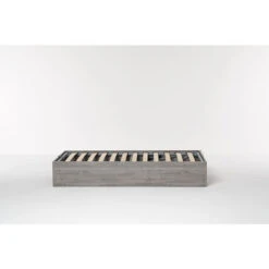 Letto Contenitore Cangu' Bed Box Singolo 90X190 Rovere Grigio -LettoMania Italia 15740597 5