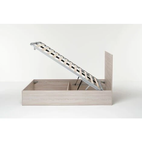 Letto Contenitore Cangu' Hi-Box Con Testiera Soffy Rigo' Matrimoniale 160X190 Olmo Naturale 6 Letto Contenitore Cangu' Hi-Box Con Testiera Soffy Rigo' Matrimoniale 160X190 Olmo Naturale - immagine 4