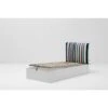 Letto Contenitore Cangu' Hi-Box Con Testiera Soffy Rigo' Singolo 90X190 Bianco -LettoMania Italia 15741485 1
