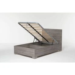 Letto Contenitore Cangu' Hi-Box 120X190 C/Piedini Rovere Grigio