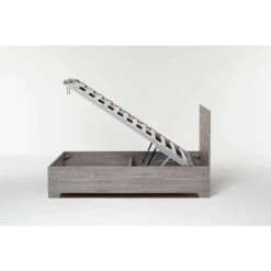 Letto Contenitore Cangu' Hi-Box 120X190 C/Piedini Rovere Grigio 9 Letto Contenitore Cangu' Hi-Box 120X190 C/Piedini Rovere Grigio -LettoMania Italia 15741511 3