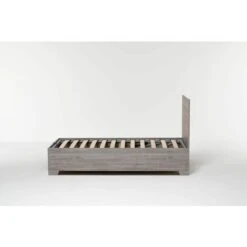 Letto Contenitore Cangu' Hi-Box 90X190 C/Piedini Rovere Grigio -LettoMania Italia 15741514 4