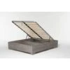 Letto Contenitore Cangu' Bed Box 160X190 C/Piedini Rovere Grigio -LettoMania Italia 15741519 1