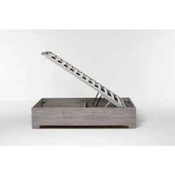 Letto Contenitore Cangu' Bed Box 120X190 C/Piedini Rovere Grigio 9 Letto Contenitore Cangu' Bed Box 120X190 C/Piedini Rovere Grigio -LettoMania Italia 15741522 3