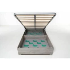 Letto Contenitore Cangu' Bed Box 120X190 C/Piedini Rovere Grigio 11 Letto Contenitore Cangu' Bed Box 120X190 C/Piedini Rovere Grigio -LettoMania Italia 15741522 5