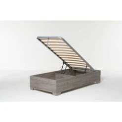 Letto Contenitore Cangu' Bed Box 90X190 C/Piedini Rovere Grigio