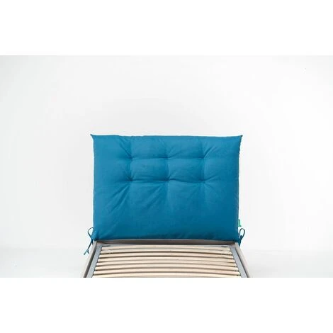 Cuscino Di Testata SOFFY Trapuntato Singolo Petrolio 3 Cuscino Di Testata SOFFY Trapuntato Singolo Petrolio