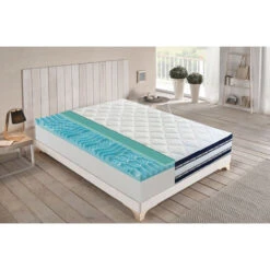 Materasso In Memory Foam E Gel Rinfrescante – Alto 26,5 - 80x190