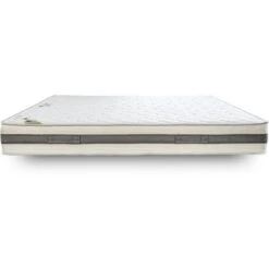 EVERGREENWEB - Materasso Matrimoniale 180x195 Alto 20cm A Molle In Acciaio E Waterfoam Con COPPIA CUSCINI MEMORY, Ortopedico Contro Mal Di Schiena RIGIDO EXTRA COMFORT X Tutti Letti Reti Fisse OFFERTA -LettoMania Italia 18127589 3