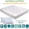 EVERGREENWEB - Materasso Singolo 80x190 Alto 25 Cm Per Letto Con Topper In 100% LATTICE Sfoderabile E Lavabile, Imbottitura Morbida Effetto Piuma Antiacaro + Cuscino Memory Foam GRATIS X Tutte Le Reti 2 EVERGREENWEB - Materasso Singolo 80x190 Alto 25 Cm Per Letto Con Topper In 100% LATTICE Sfoderabile E Lavabile, Imbottitura Morbida Effetto Piuma Antiacaro + Cuscino Memory Foam GRATIS X Tutte Le Reti -LettoMania Italia 18129369 1