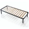 EVERGREENWEB - Rete Letto Singolo 80x190 A Doghe In Legno Ortopedica Con 4 Piedi Smontabili, Struttura Portante In Ferro Rinforzata, Base Da Incasso Per Tutti Tipi Di Letti E Materassi - Modello Apple -LettoMania Italia 18129566 1