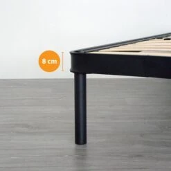 EVERGREENWEB - Rete Matrimoniale 170x190 A Doghe In Legno Per TAGLIE FORTI XXL Rinforzata Con Doppia Struttura In Ferro + Regolatori Zona Lombare 5 Gambe Smontabili Base Da Incasso X Letti E Materassi -LettoMania Italia 18129717 3