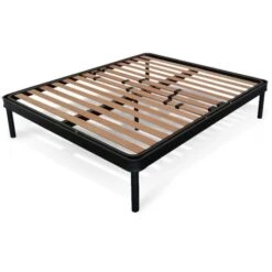 EVERGREENWEB - Rete Matrimoniale 140x195 Manuale Alza Testa E Piedi, Doghe In Legno Per TAGLIE FORTI XXL Rinforzata Con Doppia Struttura In Ferro 5 Gambe Smontabili Base Da Incasso X Letti E Materassi 9 EVERGREENWEB - Rete Matrimoniale 140x195 Manuale Alza Testa E Piedi, Doghe In Legno Per TAGLIE FORTI XXL Rinforzata Con Doppia Struttura In Ferro 5 Gambe Smontabili Base Da Incasso X Letti E Materassi -LettoMania Italia 18129787 3