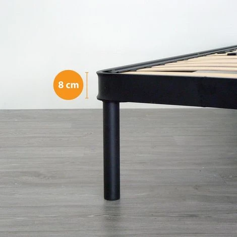 EVERGREENWEB - Rete Matrimoniale 140x195 Manuale Alza Testa E Piedi, Doghe In Legno Per TAGLIE FORTI XXL Rinforzata Con Doppia Struttura In Ferro 5 Gambe Smontabili Base Da Incasso X Letti E Materassi 6 EVERGREENWEB - Rete Matrimoniale 140x195 Manuale Alza Testa E Piedi, Doghe In Legno Per TAGLIE FORTI XXL Rinforzata Con Doppia Struttura In Ferro 5 Gambe Smontabili Base Da Incasso X Letti E Materassi - immagine 4