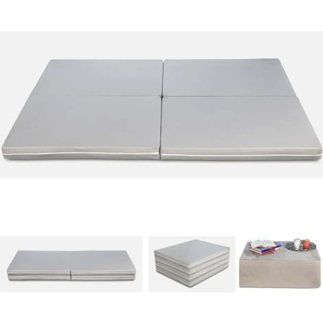 EVERGREENWEB - Materasso Futon Pieghevole, Pouf Materasso Singolo E Matrimoniale SalvaSpazio Con Trapunta E Doppio Kit Biancheria In Cotone Su Misura (Futon Materasso Singolo E Matrimoniale) 3 EVERGREENWEB - Materasso Futon Pieghevole, Pouf Materasso Singolo E Matrimoniale SalvaSpazio Con Trapunta E Doppio Kit Biancheria In Cotone Su Misura (Futon Materasso Singolo E Matrimoniale)