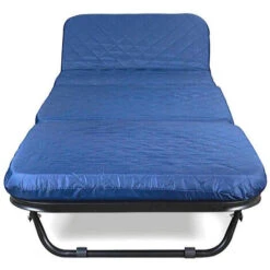 EVERGREENWEB - OFFERTA! Brandina Pieghevole Con Materasso In WATERFOAM 65x190 Alto 7 Cm, Alza Cuscino Regolabile, Kit Letto Singolo SALVASPAZIO, Rete A Doghe In Legno Ortopedico Per Ospiti, Casa O Da Campeggio -LettoMania Italia 18130945 5