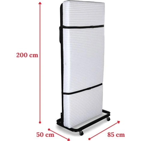 EVERGREENWEB - Letto Verticale A Scomparsa Con Materasso MEMORY FOAM 80x190 Alto 12 Cm + Cuscino GRATIS Rivestimento Sfoderabile Rete Singola A Doghe Legno Ortopedica, Brandina Pieghevole Salvaspazio 4 EVERGREENWEB - Letto Verticale A Scomparsa Con Materasso MEMORY FOAM 80x190 Alto 12 Cm + Cuscino GRATIS Rivestimento Sfoderabile Rete Singola A Doghe Legno Ortopedica, Brandina Pieghevole Salvaspazio - immagine 2