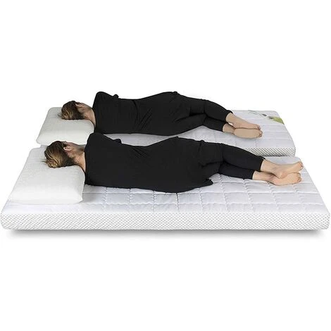 EVERGREENWEB - Letto A Scomparsa Verticale, KIT Rete Singola A Doghe Con Materasso Memory Foam 80x190 Alto 24 Cm - TRASFORMABILE In 2 Materassi Singoli, Rivestimento Sfoderabile E Lavabile Anallergico 7 EVERGREENWEB - Letto A Scomparsa Verticale, KIT Rete Singola A Doghe Con Materasso Memory Foam 80x190 Alto 24 Cm - TRASFORMABILE In 2 Materassi Singoli, Rivestimento Sfoderabile E Lavabile Anallergico - immagine 5