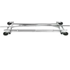 Yaheetech Stand Appendiabiti Con Ruote Da Terra Estensibile 130-190 Cm In Metallo Cromato Portabiti Regolabile In Altezza 165-178 Cm Portata 90 Kg -LettoMania Italia 19494417 4