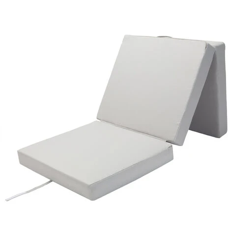 Materassino Pieghevole Per Camera Degli Ospiti Inclusa Fodera Materasso Campeggio Viaggio Grigio 3 Materassino Pieghevole Per Camera Degli Ospiti Inclusa Fodera Materasso Campeggio Viaggio Grigio