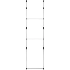 Sistema Per Guardaroba Telescopico Con Aste In Alluminio VidaXL -LettoMania Italia 23953471 5
