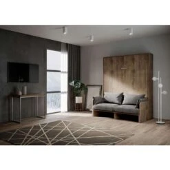 Letto Matrimoniale A Scomparsa 160 Cm Noce KENTARO SOFA' 8 Letto Matrimoniale A Scomparsa 160 Cm Noce KENTARO SOFA' -LettoMania Italia 24512908 2