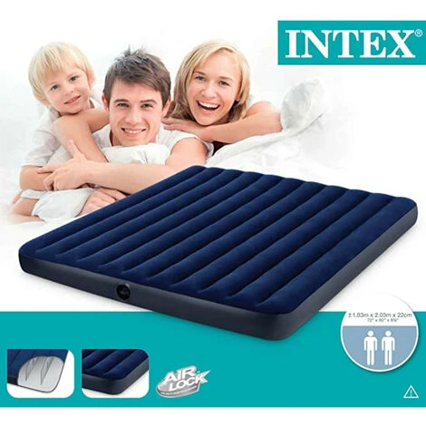 Intex 68755 Materasso Matrimoniale Classic Downy King 183x203x22 Cm 6 Intex 68755 Materasso Matrimoniale Classic Downy King 183x203x22 Cm - immagine 4