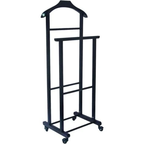 Ambrogio Indossatore Doppio In Legno Di Faggio - TOMAINO - Nero 3 Ambrogio Indossatore Doppio In Legno Di Faggio - TOMAINO - Nero