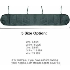 Telo Per Tendalino Telo Protettivo Per Tendalino Impermeabile Verde (4m) -LettoMania Italia 33852697 3