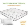 EVERGREENWEB - Materasso Singolo 80x190 In Waterfoam Ortopedico Alto 20 Cm + Cuscino Memory Foam Gratis, Rivestimento Oli Essenziali ALOE VERA, Tessuto Antiacaro Ideale Per Tutti Letti E Reti Offerta 2 EVERGREENWEB - Materasso Singolo 80x190 In Waterfoam Ortopedico Alto 20 Cm + Cuscino Memory Foam Gratis, Rivestimento Oli Essenziali ALOE VERA, Tessuto Antiacaro Ideale Per Tutti Letti E Reti Offerta -LettoMania Italia 34256322 1