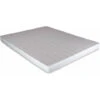 EVERGREENWEB - Materasso Per Divano Letto Pieghevole 120x190 In Poliuretano Alto 14 Cm Rivestimento Bianco Anallergico, Ortopedico, Ergonomico, DAYBED