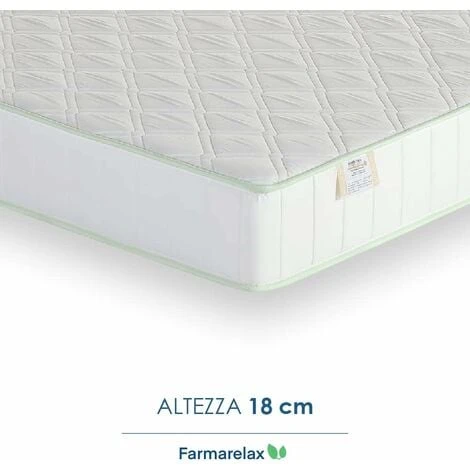 Farmarelax - Materasso - Waterfoam - DISPOSITIVO MEDICO - Anatomico E Ipoallergenico - Ortopedico - 100% Made In Italy - Altezza 18 Cm - Singolo 80x190 6 Farmarelax - Materasso - Waterfoam - DISPOSITIVO MEDICO - Anatomico E Ipoallergenico - Ortopedico - 100% Made In Italy - Altezza 18 Cm - Singolo 80x190 - immagine 4