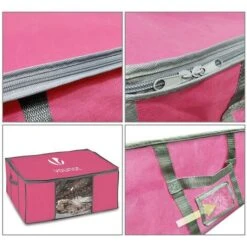 VOUNOT Sacchetti Sottovuoto Per Vestiti Salvaspazio Riutilizzabili, Con Pompa, Set Di 21 -LettoMania Italia 37571276 4