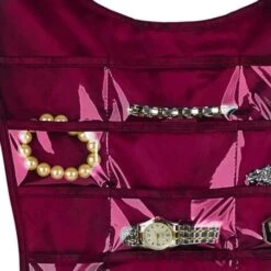 2x Vestito Portagioielli Raccoglitore Organizer Double-face Multitasche 10 2x Vestito Portagioielli Raccoglitore Organizer Double-face Multitasche -LettoMania Italia 38284827 4