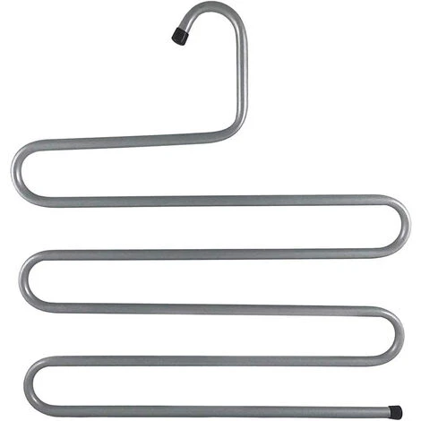 Gruccia A S Per Pantaloni Sciarpe Cravatte Multipla A 5 Strati Salvaspazio In Armadio 3 Gruccia A S Per Pantaloni Sciarpe Cravatte Multipla A 5 Strati Salvaspazio In Armadio