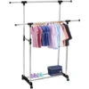 Appendiabiti Stender Doppio Con Ruote Attaccapanni Salvaspazio Regolabile 72 130 -LettoMania Italia 42140863 1