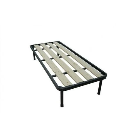 Bed Store® - RETE A TAVOLE SINGOLA 90X200 ORTOPEDICA RINFORZATA 4 PIEDI 3 Bed Store® - RETE A TAVOLE SINGOLA 90X200 ORTOPEDICA RINFORZATA 4 PIEDI