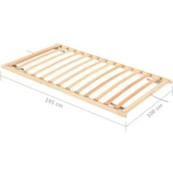 Rete A Doghe Con 13 Doghe Testa E Piedi Regolabili 100x200 Cm VidaXL 9 Rete A Doghe Con 13 Doghe Testa E Piedi Regolabili 100x200 Cm VidaXL -LettoMania Italia 45294189 3