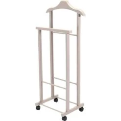 Ambrogio Indossatore Doppio In Legno Di Faggio - TOMAINO - Tortora