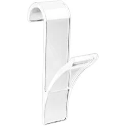 Wenko Set 2 Ganci Scaldasalviette Trasparente
