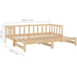 Dormeuse Estraibile 2x(90x200) Cm In Legno Massello Di Pino VidaXL 9 Dormeuse Estraibile 2x(90x200) Cm In Legno Massello Di Pino VidaXL -LettoMania Italia 48458461 3