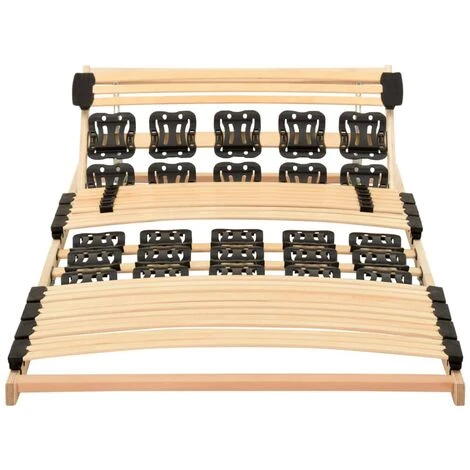 Rete A Doghe Con 12 Doghe Schienale Regolabile 70x200 Cm VidaXL 6 Rete A Doghe Con 12 Doghe Schienale Regolabile 70x200 Cm VidaXL - immagine 4