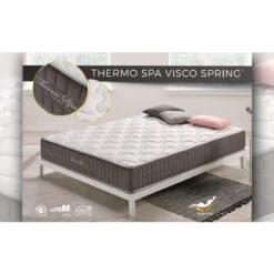 SIMPUR RELAXMaterasso A Molle 90x190cm VISCO Thermo SPAAltezza +/- 26cmSistema A Molle 3.0Multistrato. -LettoMania Italia 50677783 5
